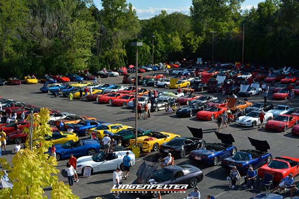 Corvettes on Woodward