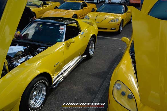 Corvettes on Woodward