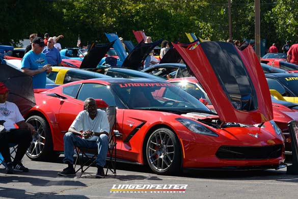 Corvettes on Woodward