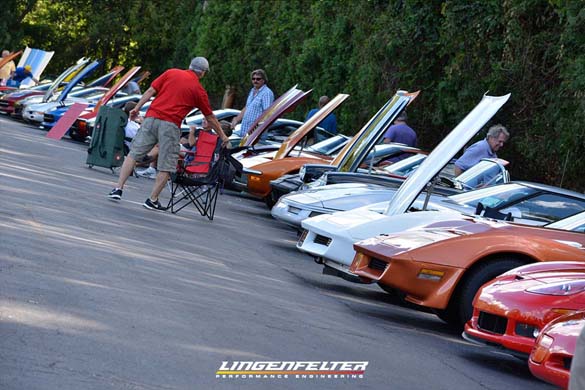 Corvettes on Woodward