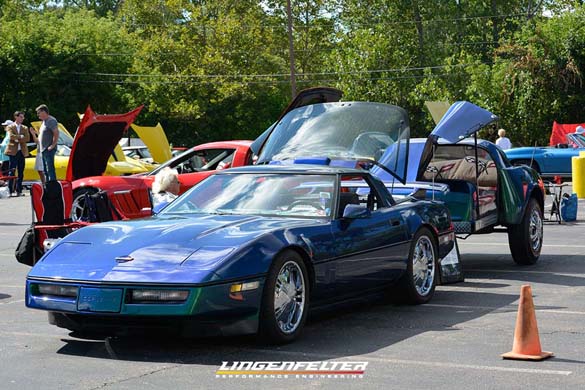 Corvettes on Woodward