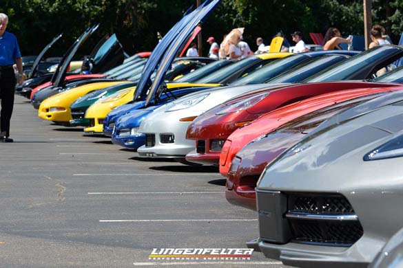 Corvettes on Woodward