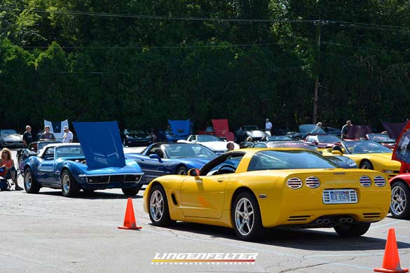 Corvettes on Woodward