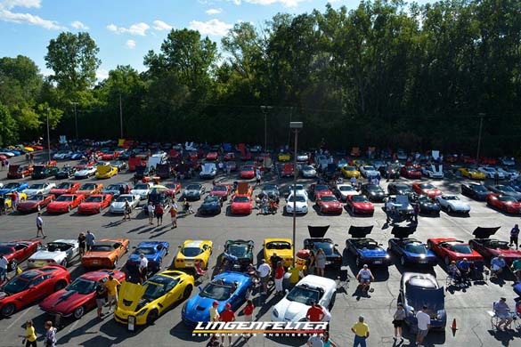 Corvettes on Woodward