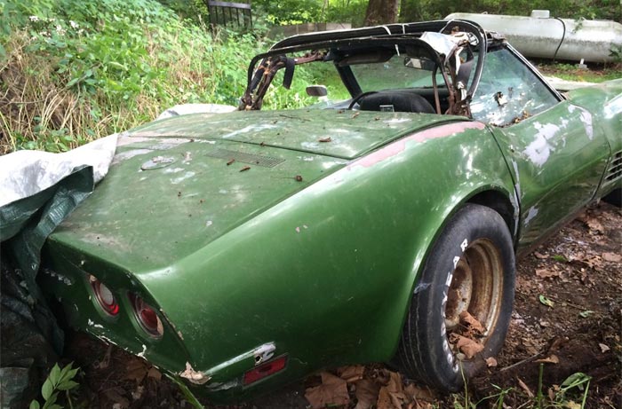 [PICS] 1972 Corvette Field Car Gets a Second Chance on eBay