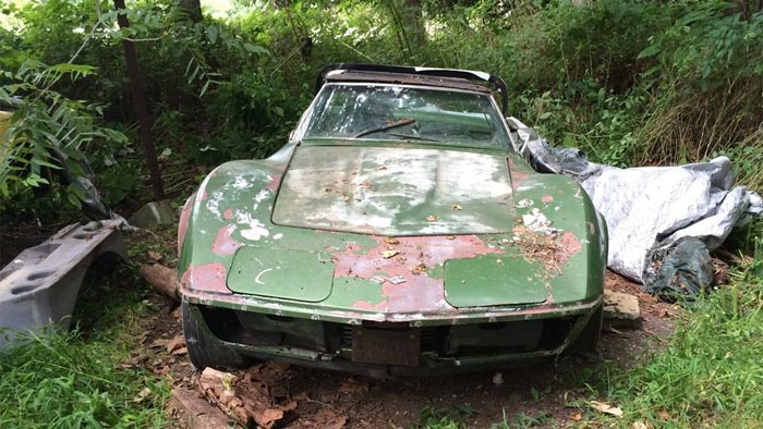 [PICS] 1972 Corvette Field Car Gets a Second Chance on eBay