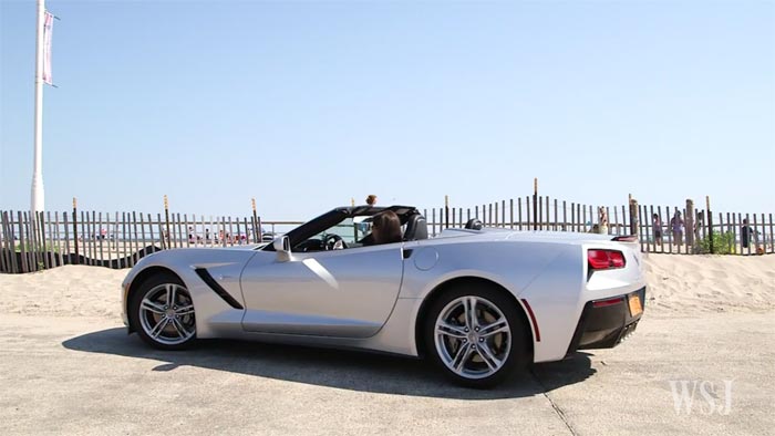 [VIDEO] Wall Street Journal Reporter Tests Apple CarPlay in 2016 Corvette Stingray