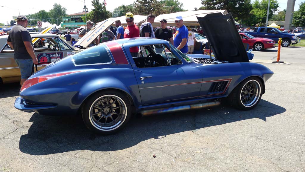 The Corvettes of the 2015 Woodward Dream Cruise