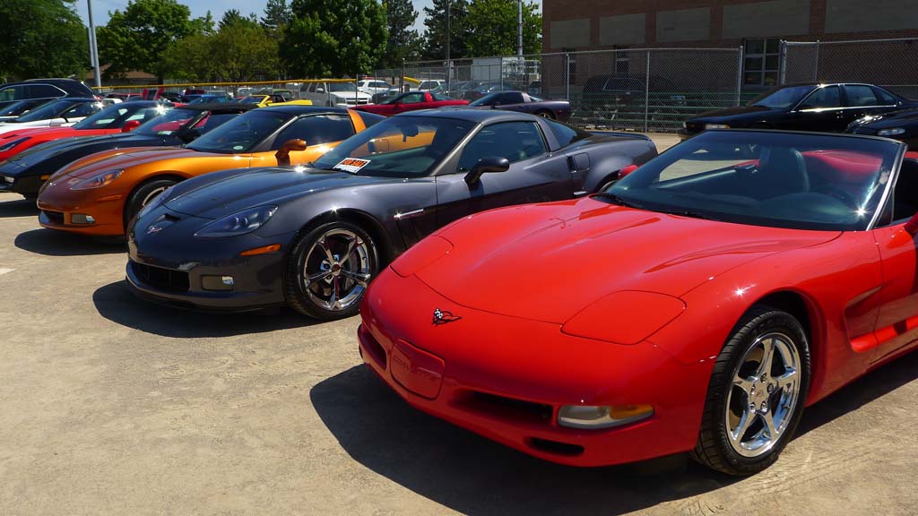The Corvettes of the 2015 Woodward Dream Cruise