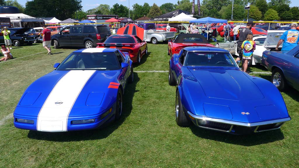 The Corvettes of the 2015 Woodward Dream Cruise