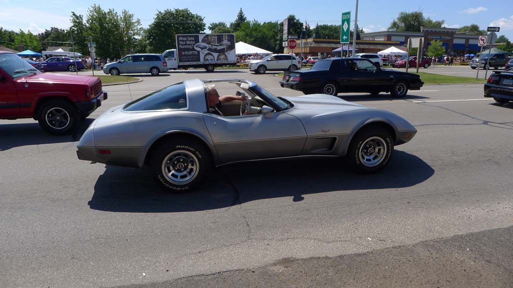 The Corvettes of the 2015 Woodward Dream Cruise