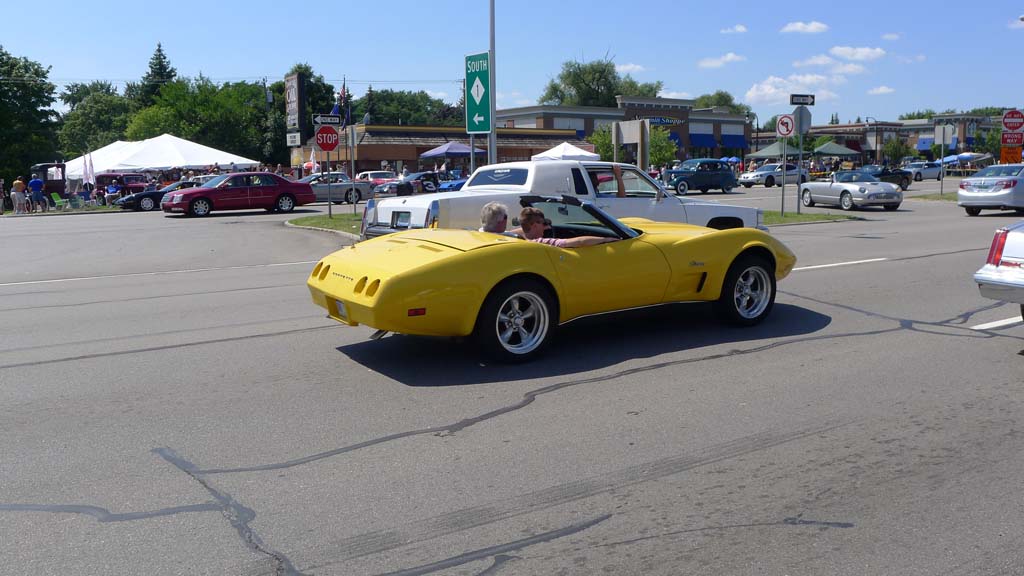 The Corvettes of the 2015 Woodward Dream Cruise