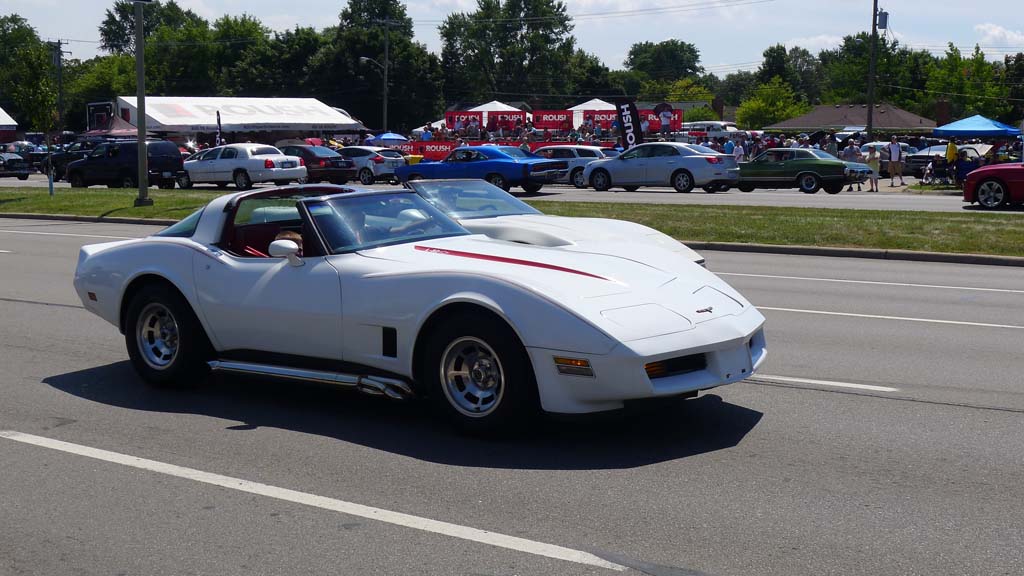 The Corvettes of the 2015 Woodward Dream Cruise