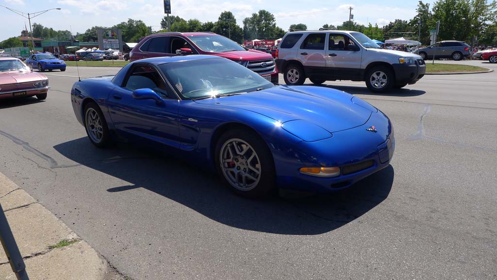 The Corvettes of the 2015 Woodward Dream Cruise