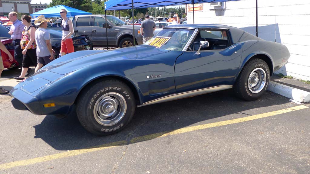 The Corvettes of the 2015 Woodward Dream Cruise