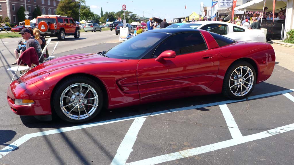 The Corvettes of the 2015 Woodward Dream Cruise