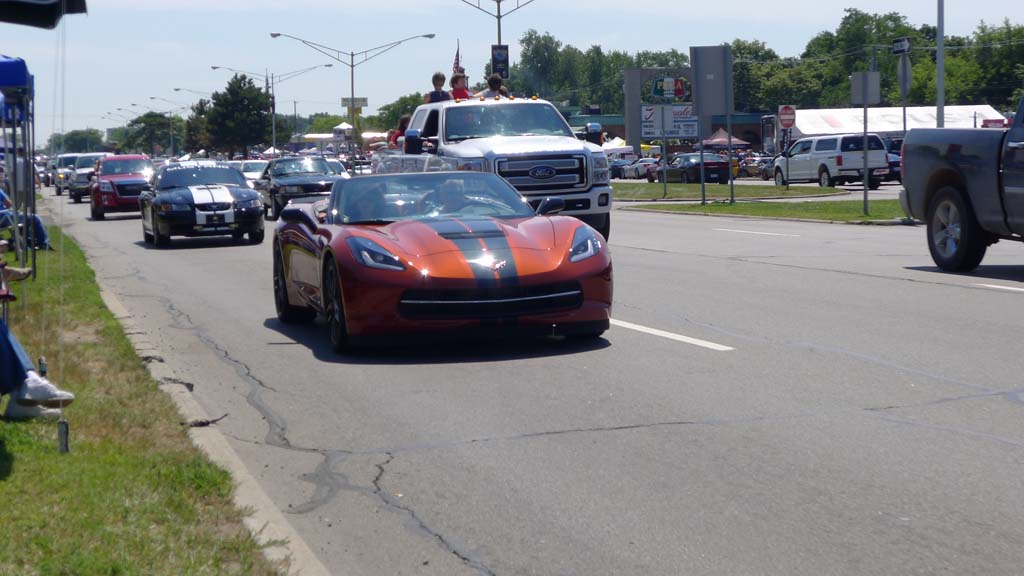 The Corvettes of the 2015 Woodward Dream Cruise