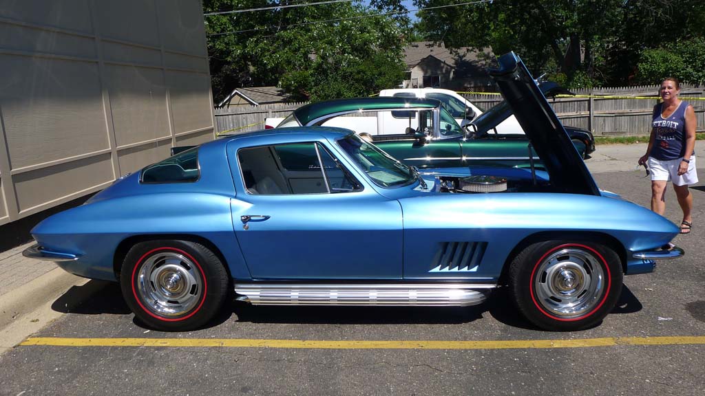 The Corvettes of the 2015 Woodward Dream Cruise