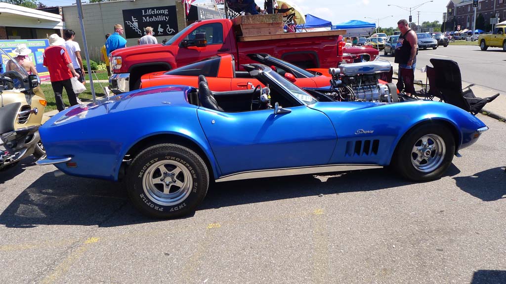 The Corvettes of the 2015 Woodward Dream Cruise