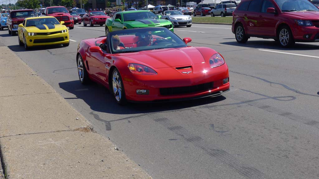 The Corvettes of the 2015 Woodward Dream Cruise