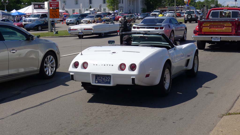 The Corvettes of the 2015 Woodward Dream Cruise