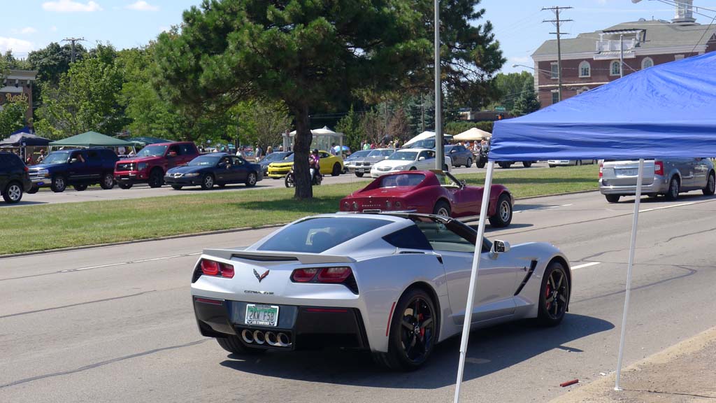 The Corvettes of the 2015 Woodward Dream Cruise