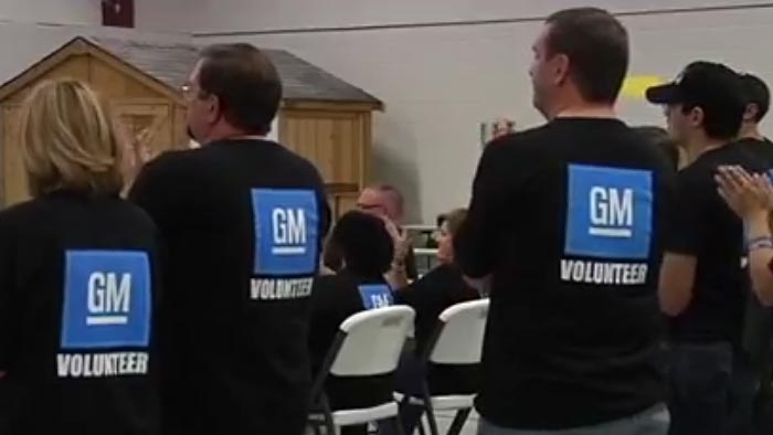 Corvette Assembly Plant Employees Give Back to Community