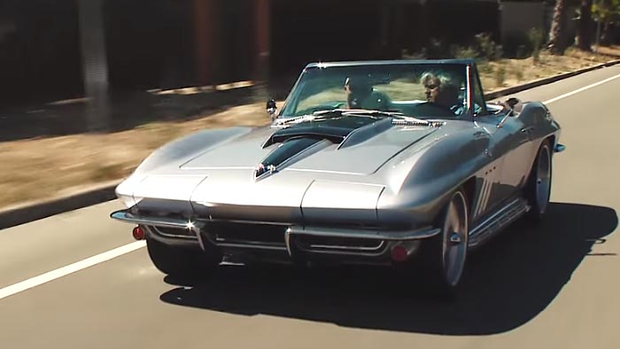 [VIDEO] Joe Rogan's 1965 Corvette Restomod Visits Jay Leno's Garage