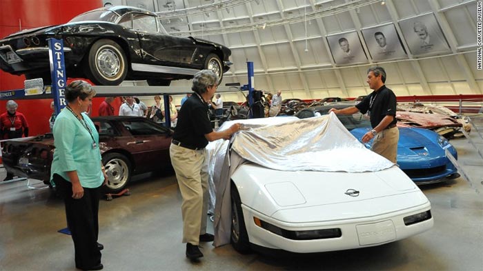 Restored 1 Millionth Corvette Unveiled at the National Corvette Museum