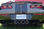 The Corvette Vanity Plates of Corvettes at Carlisle 2015