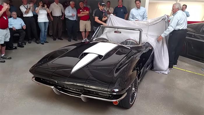 [VIDEO] Rick Hendrick Reveals his 'New' First Corvette with Help from Brad Paisley
