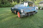 Corvettes on eBay: 1954 Pennant Blue Corvette Barn Find