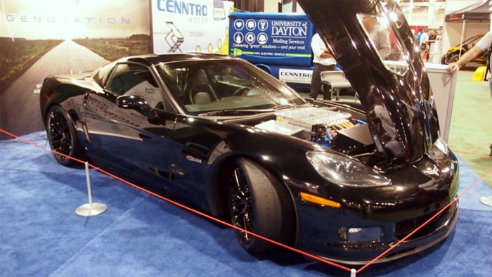 Genovation GXE Corvette EV Breaks Cover at Battery Show 2015