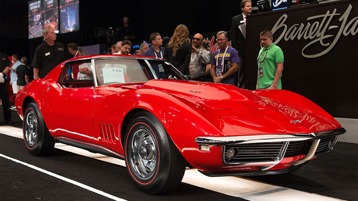 1968 L88 Corvette Sells for $330,000 at Barrett-Jackson Las Vegas