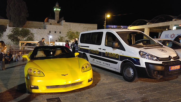 Corvette Parked at Holy Site in Israel Raises Questions