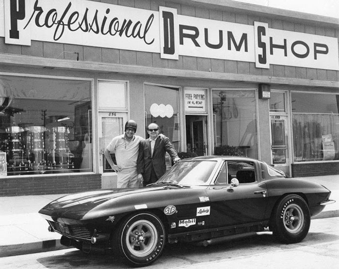 [PIC] Throwback Thursday: 1963 Corvette Sting Racer at the Drum Shop
