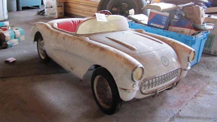 The Kiddie Corvette sold at the Lambrecht auction for $16,000