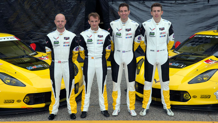 Familiar Four: Corvette Racing Re-Signs Full Season Drivers for 2016