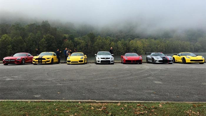 Corvette Z06 Competing in Road and Track's 2016 Performance Car of the Year
