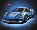 Hang a Replica of Your Corvette on the Wall with Artwork from Danny Whitfield