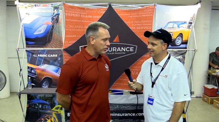 [VIDEO] CorvetteBlogger Talks with NCM Insurance Agency at Corvettes at Carlisle