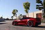 [PICS] C7 Corvette Z06 Receives Satin Red Chrome Wrap