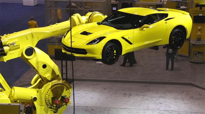 [VIDEO] Watch a Robot Display a Corvette Stingray at a Trade Show