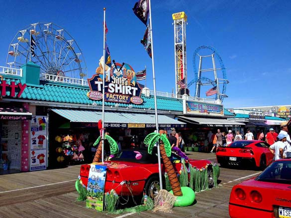 2016 Corvettes on the Boardwalk Show at Ocean City, NJ