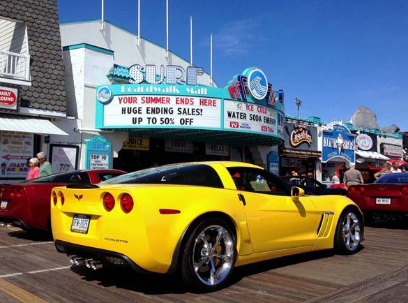 2016 Corvettes on the Boardwalk Show at Ocean City, NJ