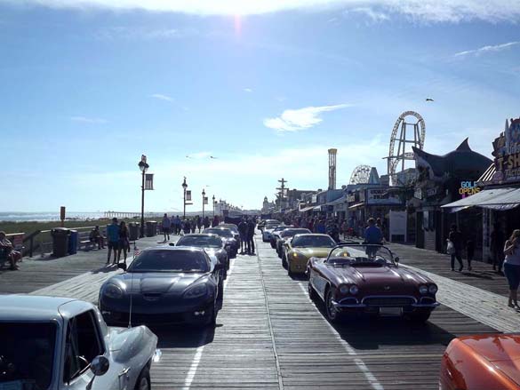 2016 Corvettes on the Boardwalk Show at Ocean City, NJ