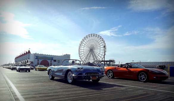 2016 Corvettes on the Boardwalk Show at Ocean City, NJ