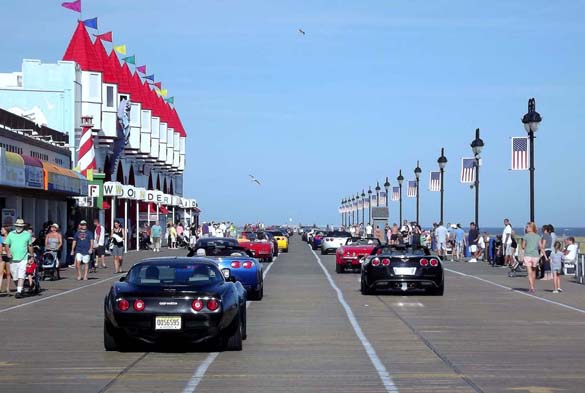 2016 Corvettes on the Boardwalk Show at Ocean City, NJ