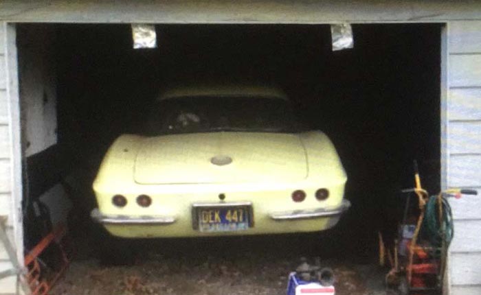 Corvettes on eBay: Barn Find 1962 Corvette Big Brake Fuelie