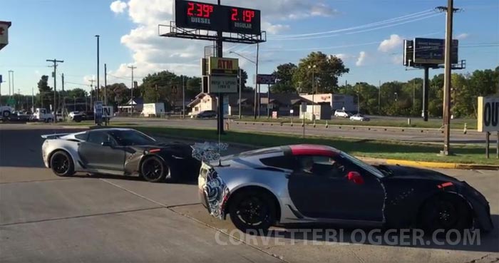 [VIDEO] 2018 Corvette ZR1 Convertible Prototype Captured Testing in Ohio